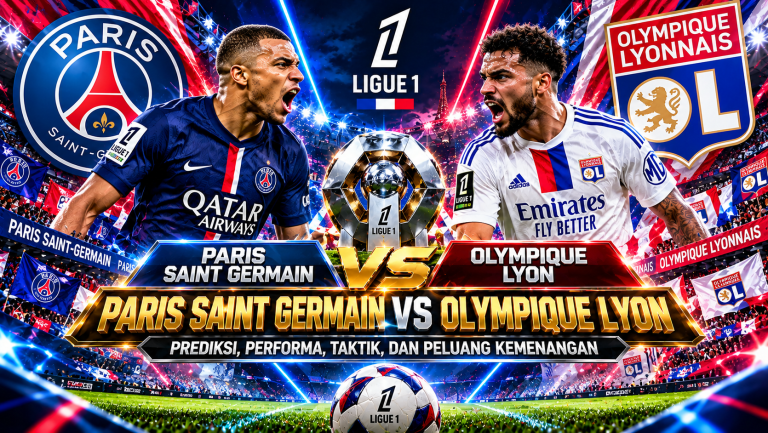 Paris Saint Germain vs Olympique Lyon: Analisis Pertandingan, Strategi, dan Pemain Kunci
